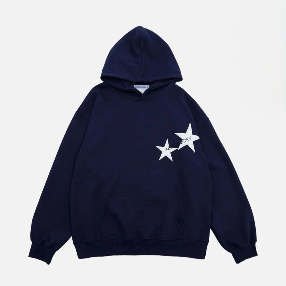 AELFRIC EDEN STAR COLOR
CONTRAST HOODIE